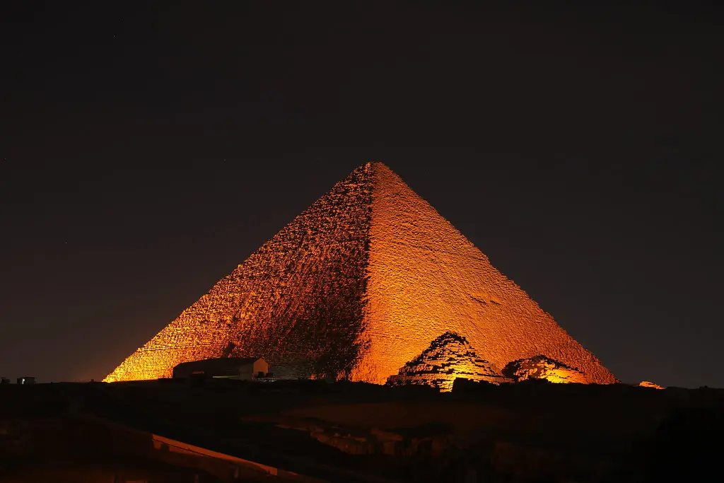 Giza Pyramids Sound & Light Show – Night Tour from Cairo